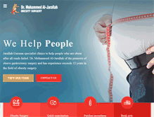 Tablet Screenshot of jarallahsomnah.com